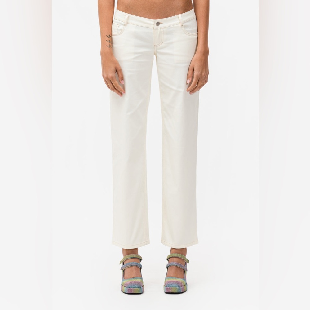 Miaou Atlas Pant in Creme